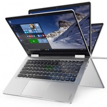 聯(lián)想YOGA710 14英寸超輕薄筆記本電腦 PC平板二合一 商務辦公便攜手提電腦超級本 i7-7500U/8G/256G固態(tài)/銀色 2G獨顯